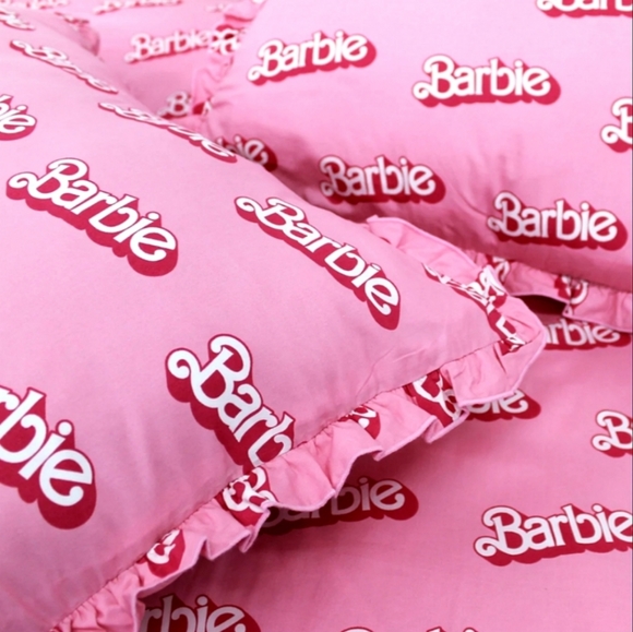 Barbie Ruffle Pillow Sham Set - Picture 4 of 7